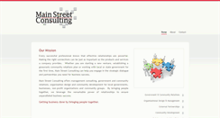 Desktop Screenshot of mainstconsulting.com